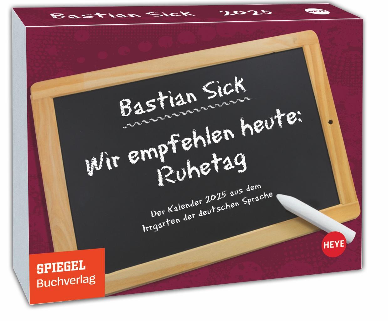 Kalendář/Diář Bastian Sick Tagesabreißkalender 2025 Bastian Sick