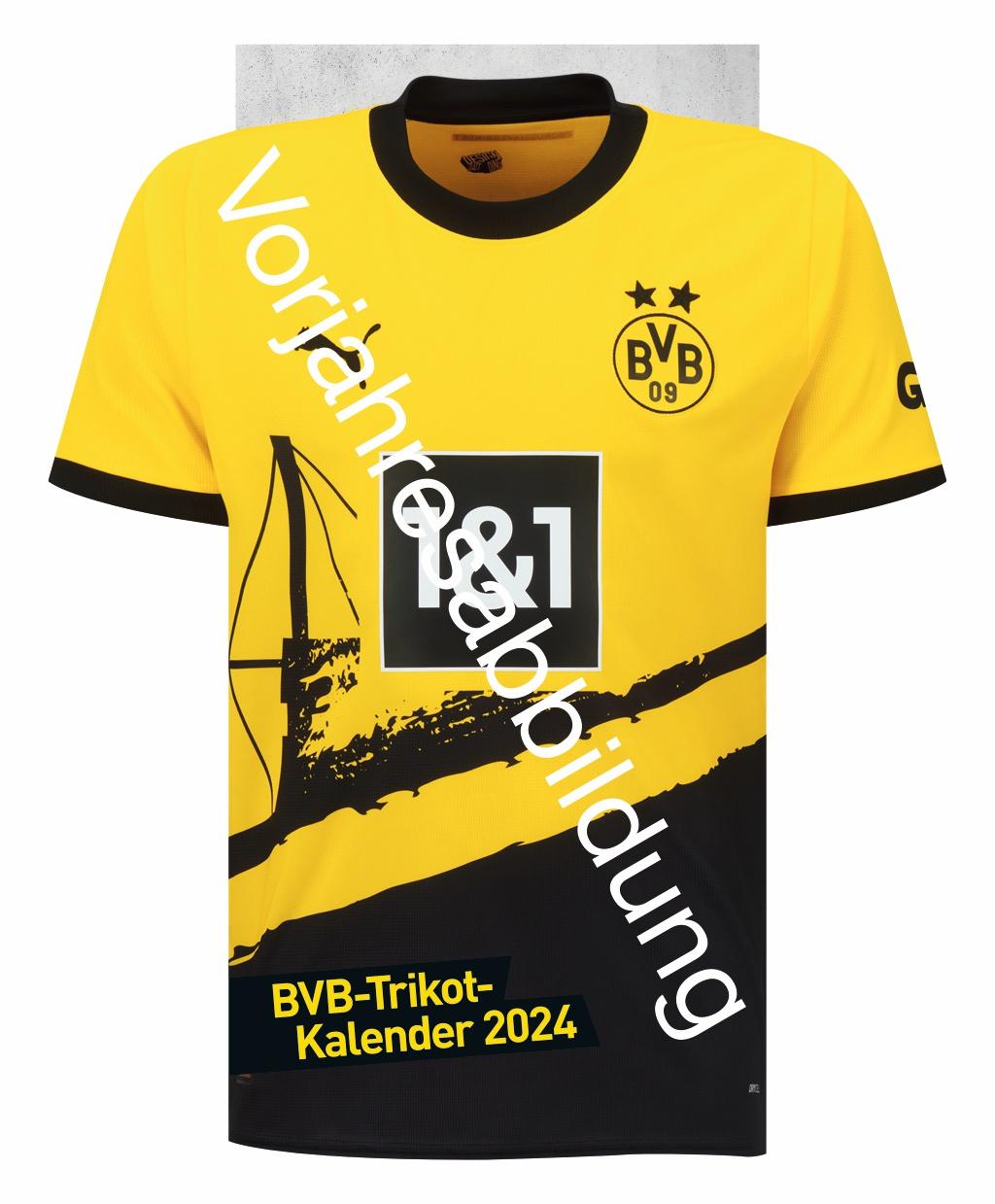 Ημερολόγιο/ημερολόγιο ατζέντα BVB Trikotkalender 2025 