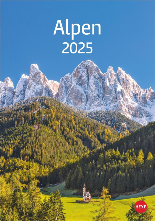 Calendar / Agendă Alpen Kalender 2025 