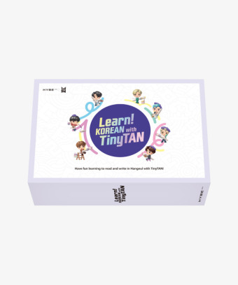 Книга Learn! KOREAN With TinyTAN | 2-Book-Set | With Motipen | Korean Learning for Beginners With BTS Voices | Korean Keyboard Stickers | Flash Cards, m. 1 