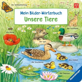 Kniha Mein Bilder-Wörterbuch: Unsere Tiere Susanne Gernhäuser