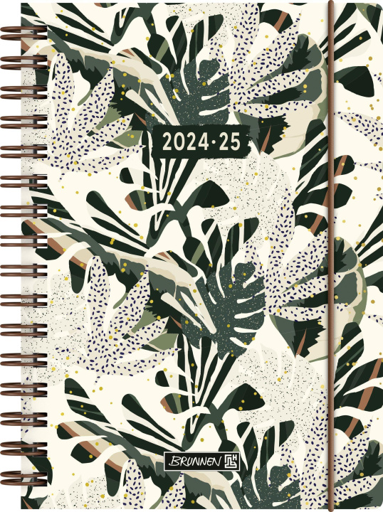 Carte Schülerkalender 2024/2025 "Little Plants", 1 Seite = 1 Tag, A5, 352 Seiten, mehrfarbig 