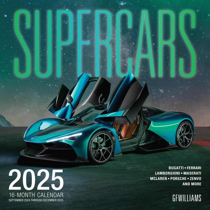 Календар/тефтер Supercars 2025 