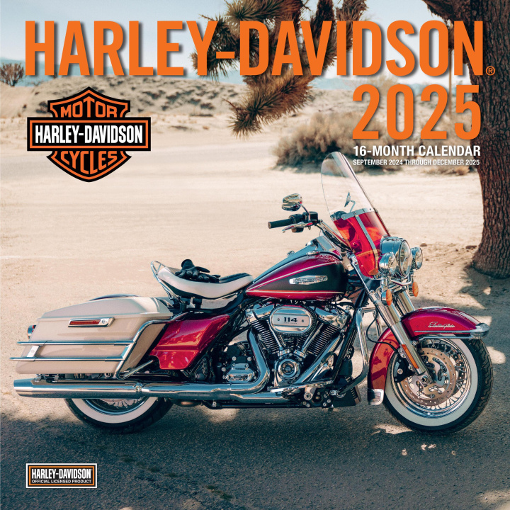 Kalender/Terminbuch Harley-Davidson 12x12 2025 