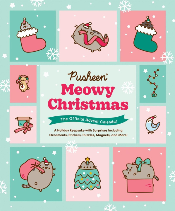 Ημερολόγιο/ημερολόγιο ατζέντα Pusheen: Meowy Christmas: The Official Advent Calendar 