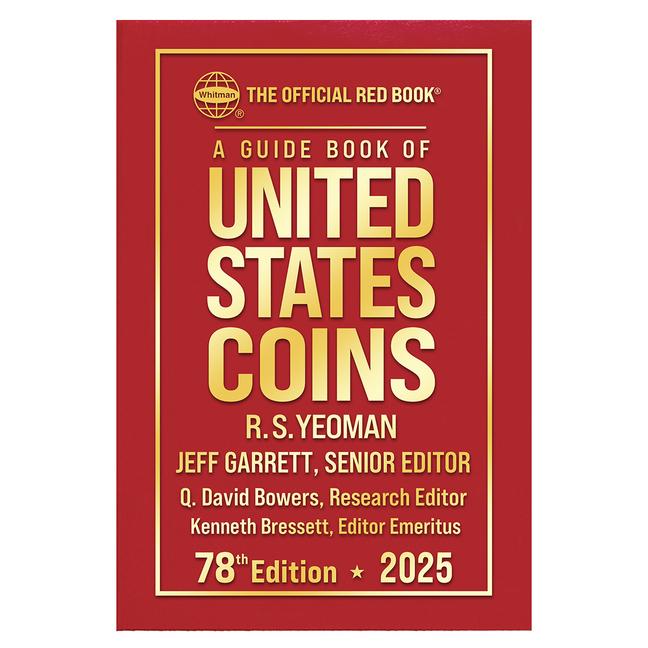 Книга A Guide Book of United States Coins 2025 Redbook Hardcover 