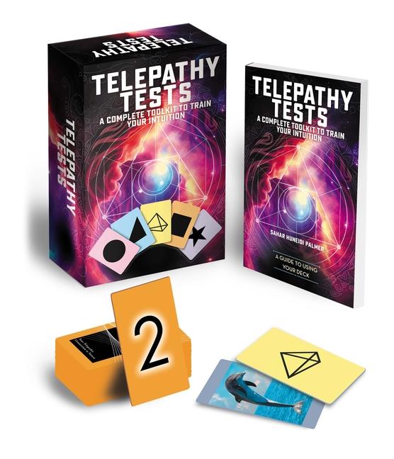 Knjiga Telepathy Tests Book & Card Deck Huneidi Palmer Sahar