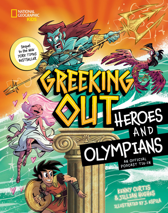 Βιβλίο Greeking Out Heroes and Olympians Jillian Hughes