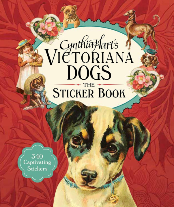 Βιβλίο Cynthia Hart's Victoriana Dogs: The Sticker Book 