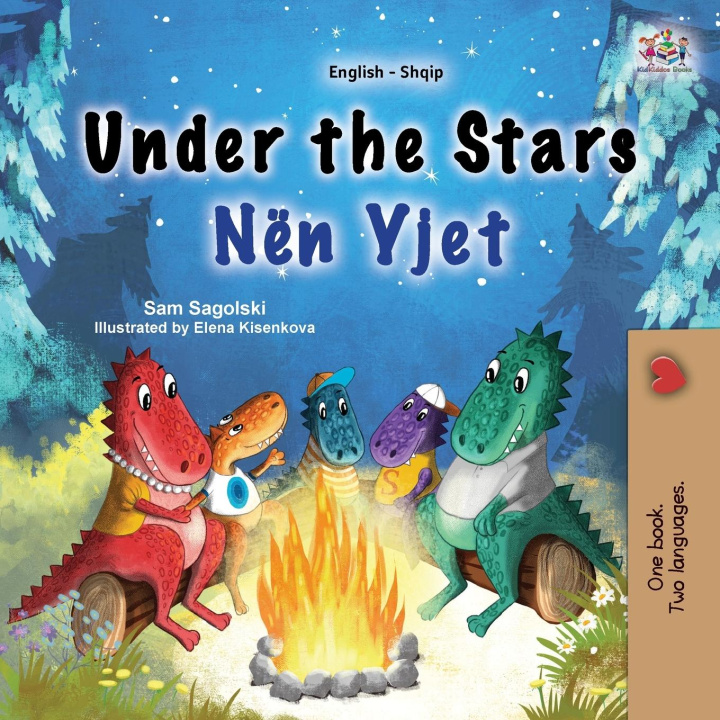 Książka Under the Stars (English Albanian Bilingual Kid's Book) Kidkiddos Books