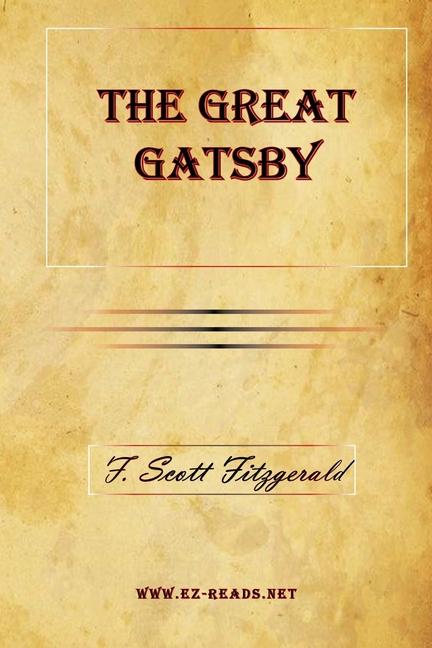 Knjiga The Great Gatsby F. Scott Fitzgerald