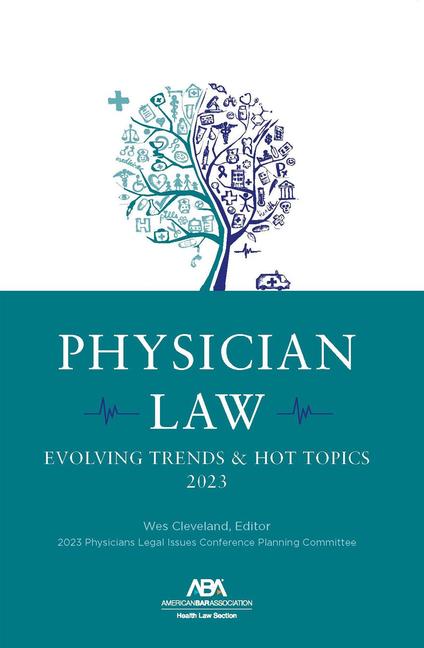 Kniha Physician Law Wes M. Cleveland