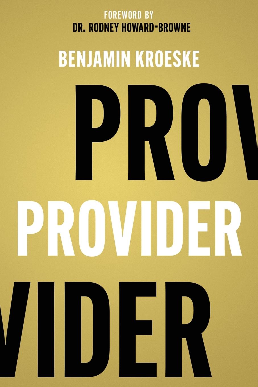 Knjiga Provider Benjamin Kroeske