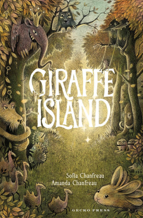 Kniha Giraffe Island Amanda Chanfreau