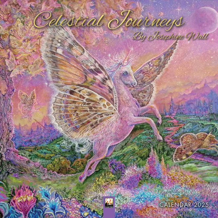 Calendar / Agendă Celestial Journeys by Josephine Wall Wall Calendar 2025 (Art Calendar) 