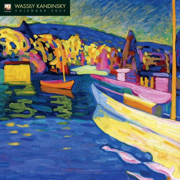 Naptár/Határidőnapló Wassily Kandinsky Wall Calendar 2025 (Art Calendar) 