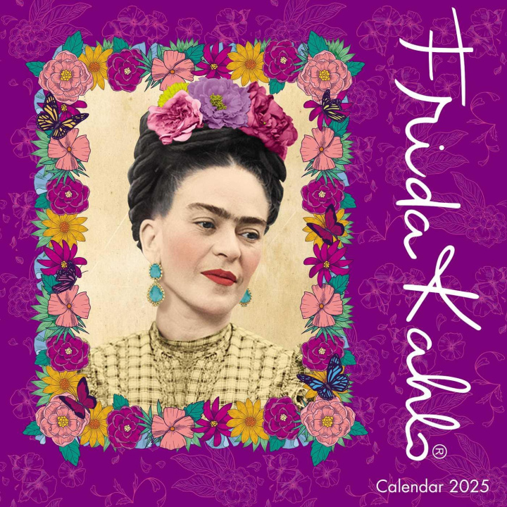 Kalendář/Diář Frida Kahlo Wall Calendar 2025 (Art Calendar) 