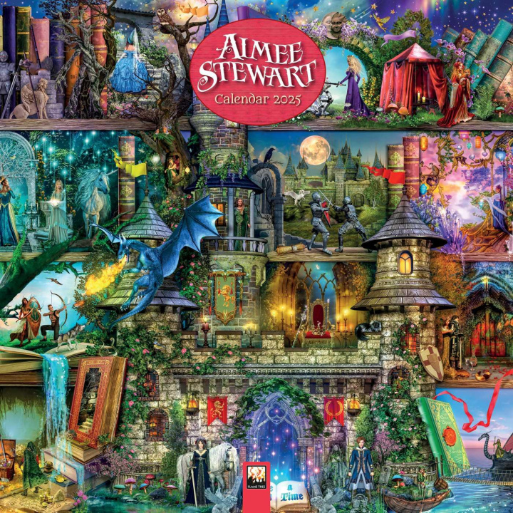 Kalendar/Rokovnik Aimee Stewart Wall Calendar 2025 (Art Calendar) 