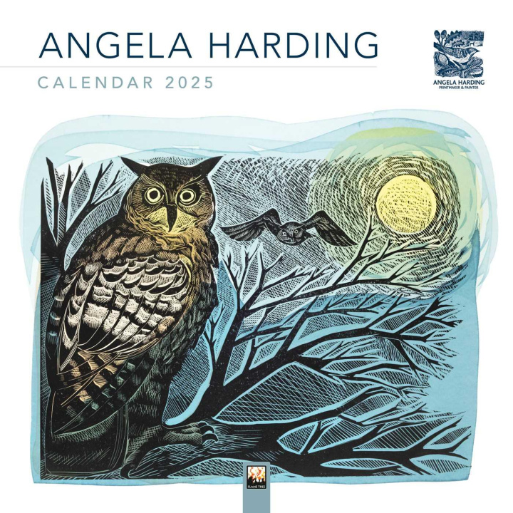 Calendário/Diário Angela Harding Wall Calendar 2025 (Art Calendar) 