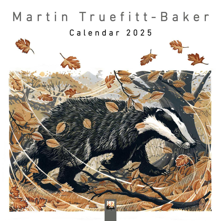 Naptár/Határidőnapló Martin Truefitt-Baker Wall Calendar 2025 (Art Calendar) 