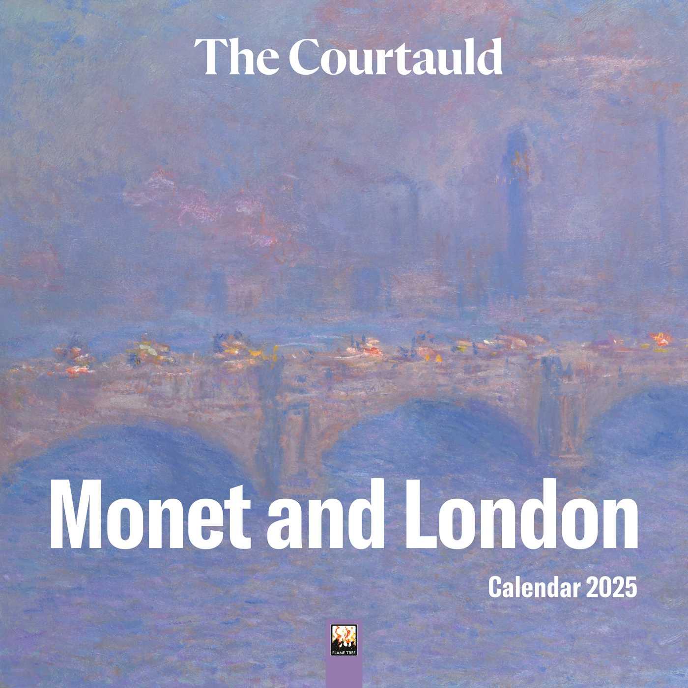 Calendar / Agendă The Courtauld: Monet and London Wall Calendar 2025 (Art Calendar) 