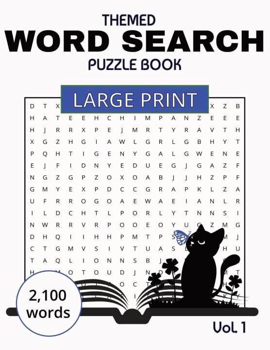 Knjiga Themed Word Search Puzzle Book 