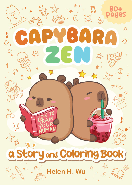 Livre Capybara Zen 