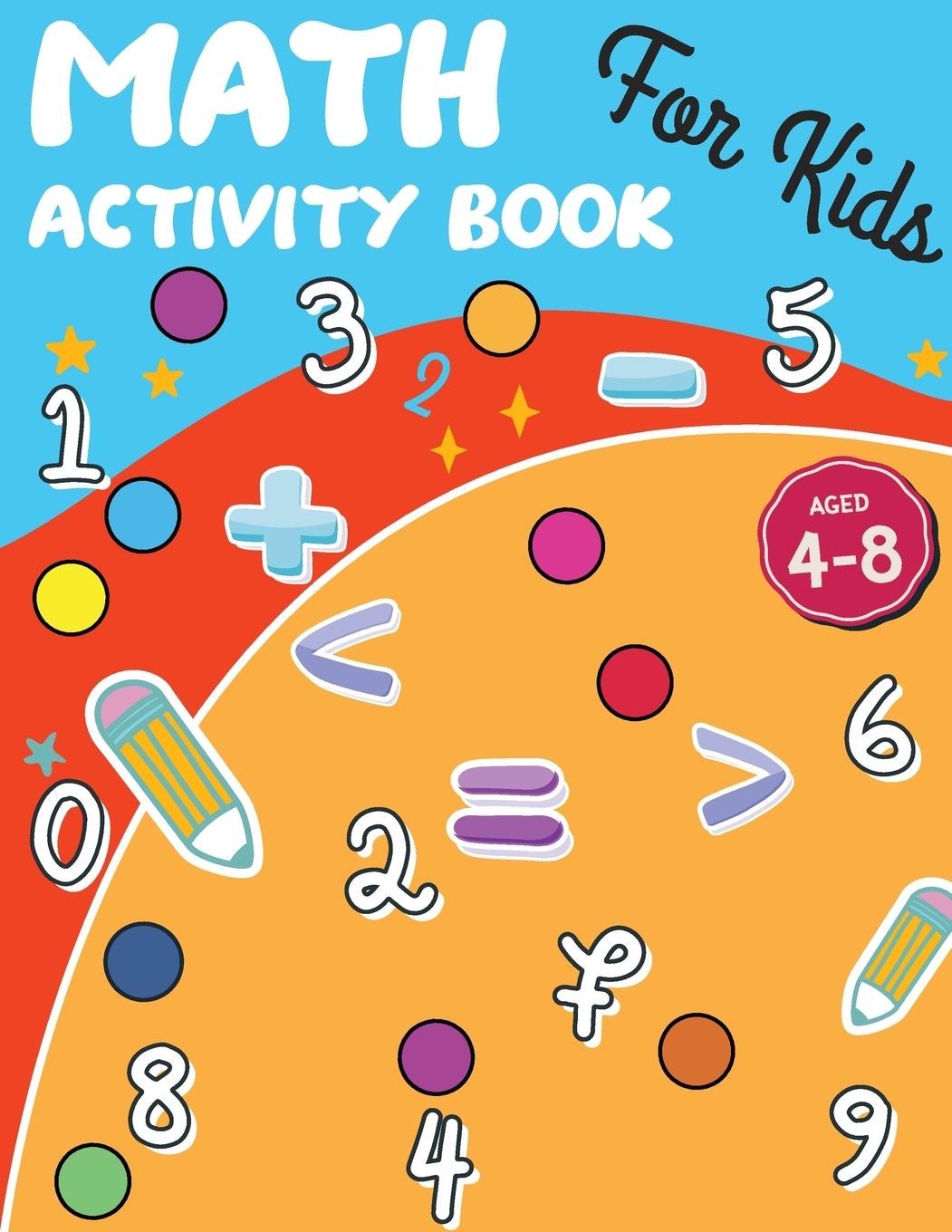 Book Math Activity Book for Little Kids Laura Bidden