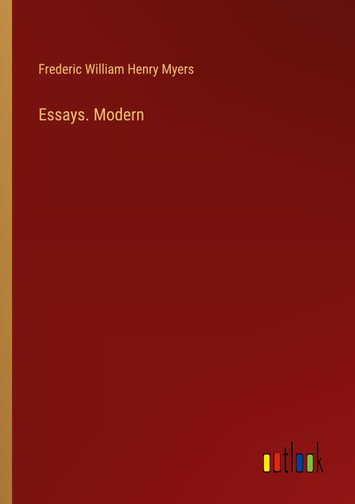 Książka Essays. Modern 