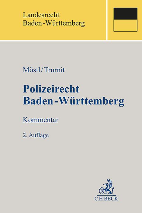 Kniha Polizeirecht Baden-Württemberg Christoph Trurnit