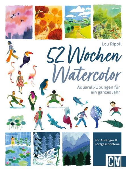 Kniha 52 Wochen Watercolor Katrin Korch