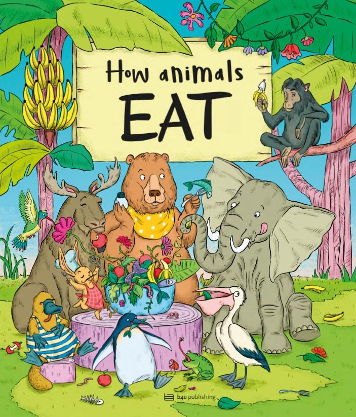 Kniha How Animals Eat 