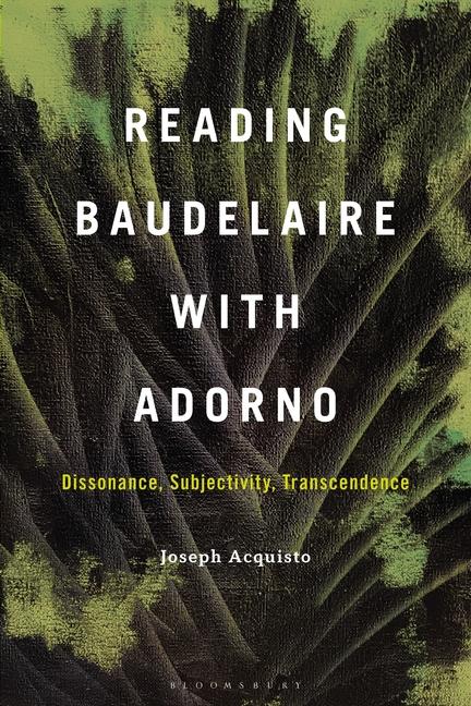 Kniha Reading Baudelaire with Adorno 