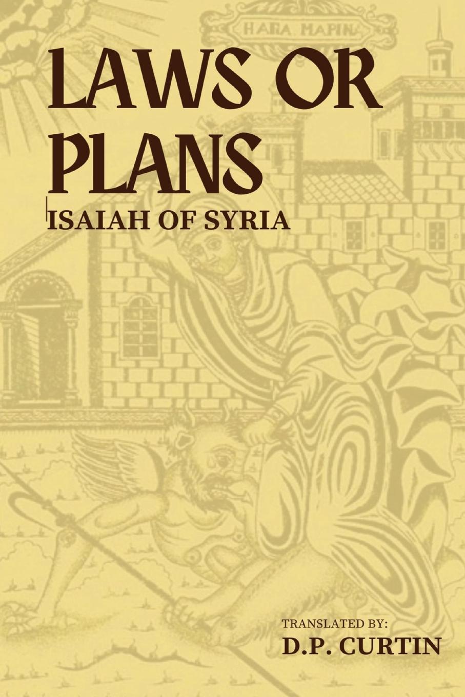 Knjiga Laws or Plans Isaiah of Syria