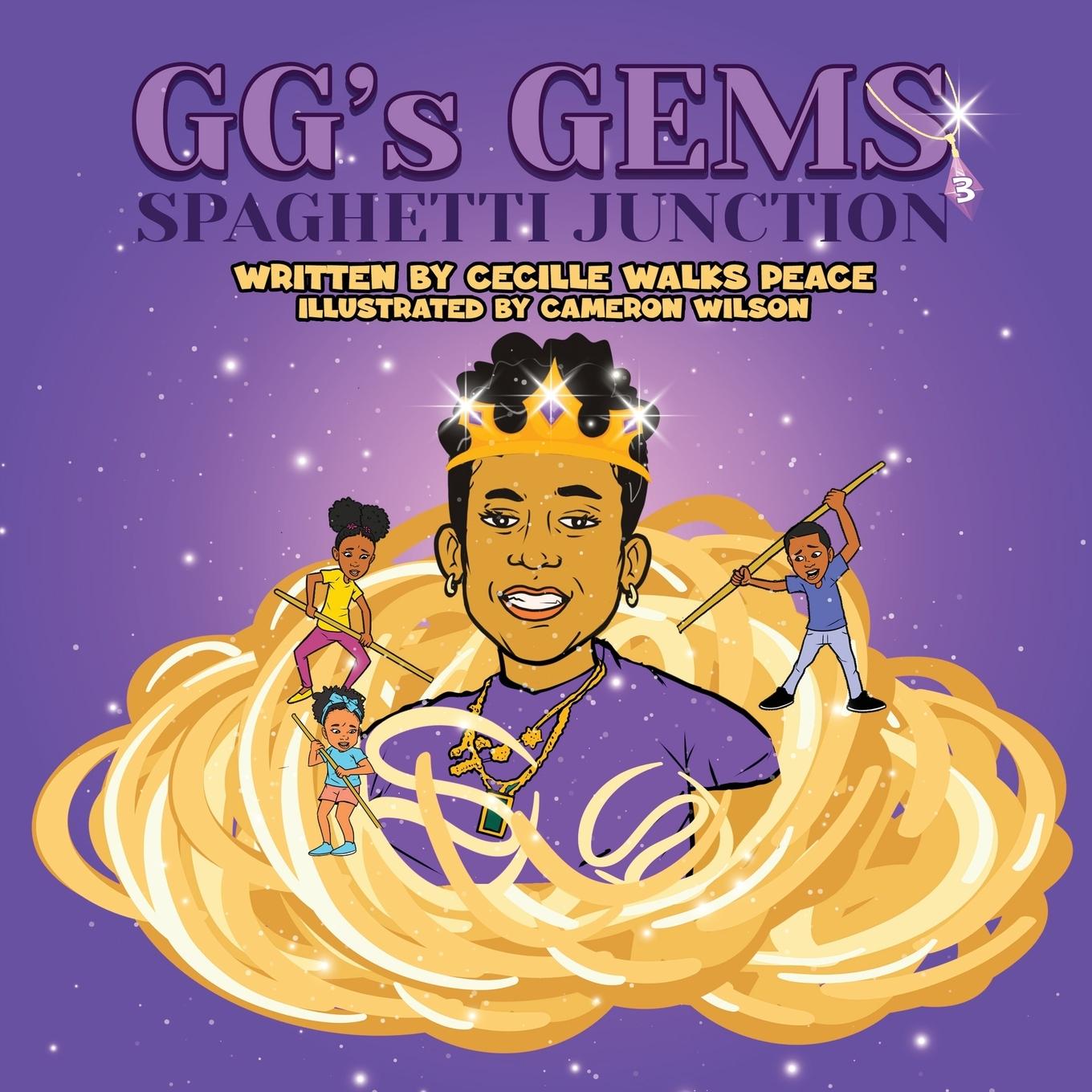 Книга GG's Gems Spaghetti Junction Cecille Walks Peace