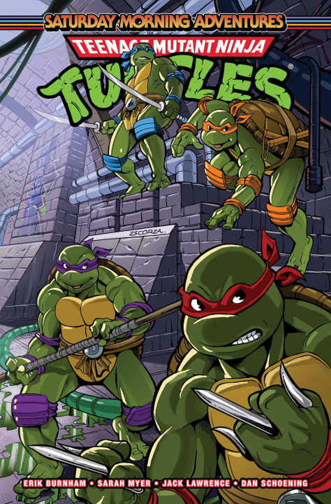 Carte Teenage Mutant Ninja Turtles: Saturday Morning Adventures, Vol. 3 Jack Lawrence