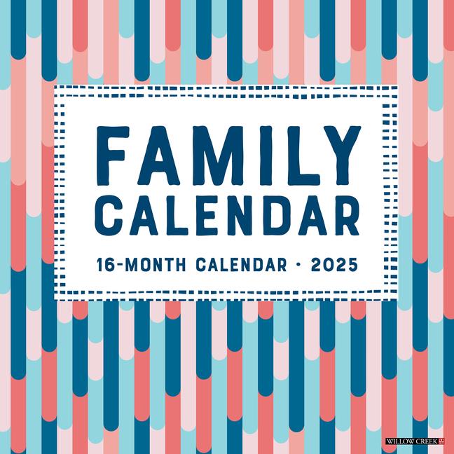 Kalendář/Diář CAL 25 FAMILY PLANNER 2025 WALL WALL