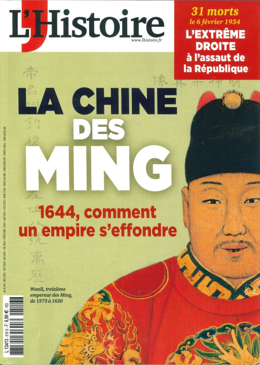 Kniha L'Histoire n°516 : La Chine des Ming - Février 2024 