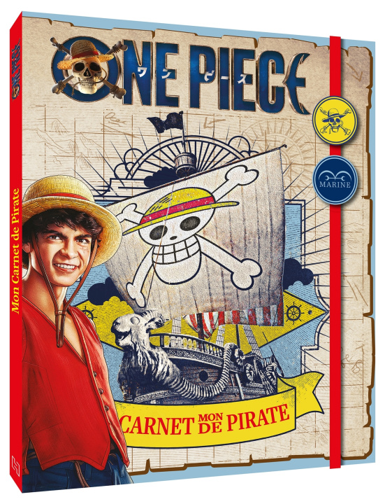 Kniha One Piece - Mon carnet de pirate Netflix
