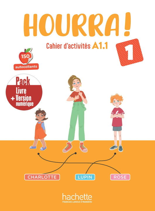 Kniha Pack Cahier d'activités + version numérique Hourra ! 1 Hugues Denisot