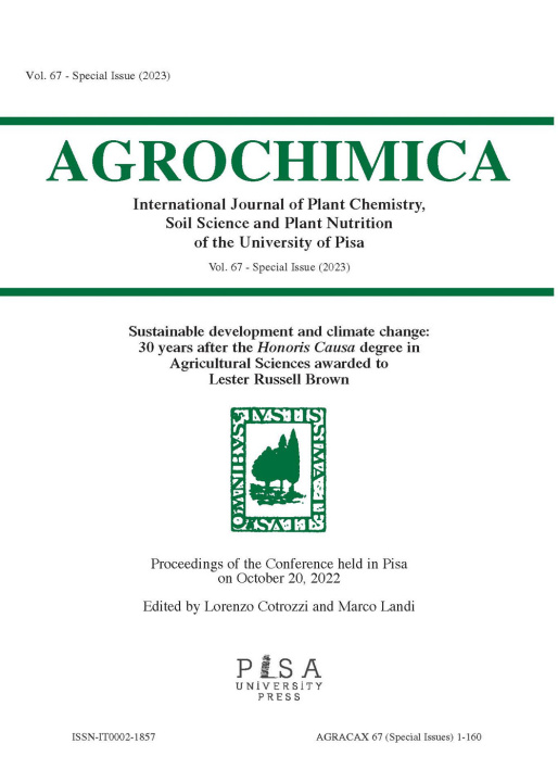 Könyv Agrochimica 