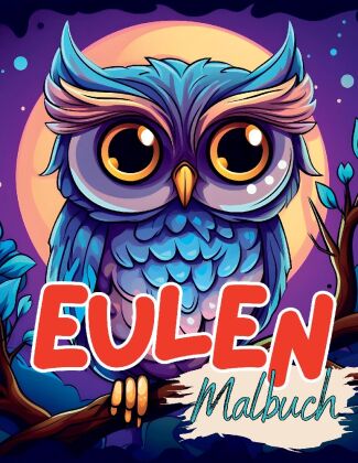 Knjiga Malbuch Eule Lucy´s Tier Malbücher