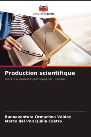 Knjiga Production scientifique Buenaventura Ormachea Valdez
