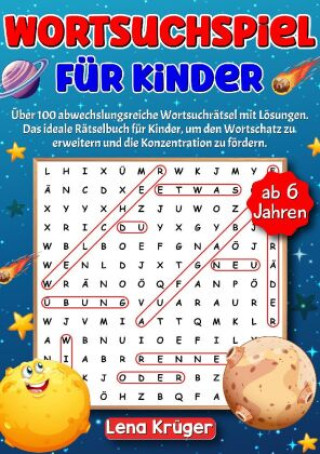 Livre Wortsuchspiel für Kinder ab 6 Jahren Lena Krüger