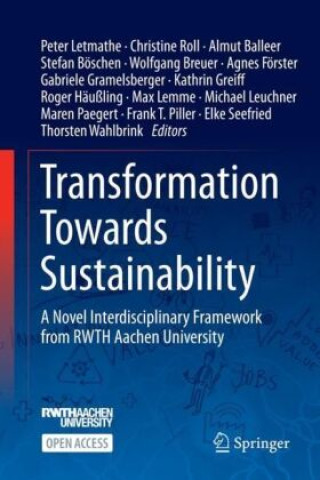 Kniha Transformation Towards Sustainability Peter Letmathe