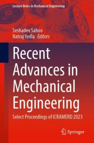 Kniha Recent Advances in Mechanical Engineering Seshadev Sahoo