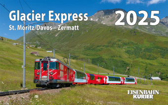 Naptár/Határidőnapló Glacier Express 2025 