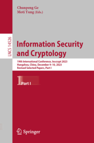 Book Information Security and Cryptology Chunpeng Ge