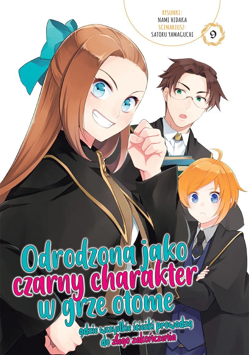 Książka Odrodzona jako Czarny Charakter w Grze Otome. Tom 9 Nami Hidaka