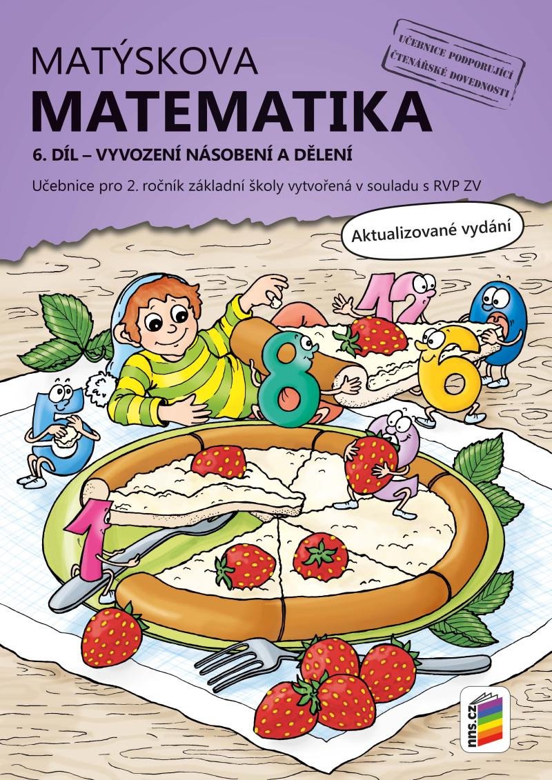 Livre Matýskova matematika, 6. díl – počítání do 100 (vyvození násobení a dělení) 